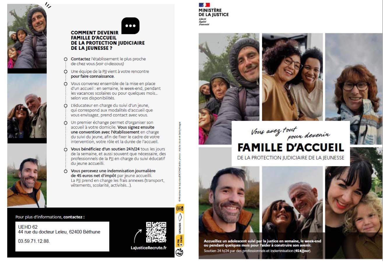 Livret recrutement familles d accueil 1